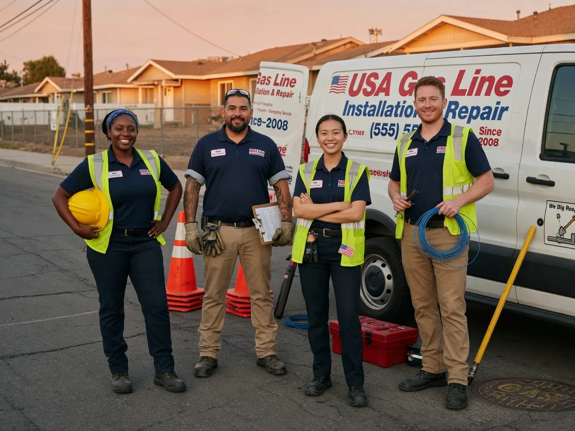 Gas Line Installation company in Tehachapi, CA